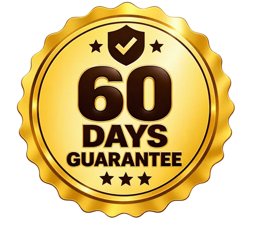 60-Day Guarantee seal