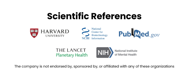 Scientific References — Harvard University, NCBI, PubMed.gov, The Lancet, NIH. The company is not endorsed by, sponsored by, or affiliated with any of these organizations.